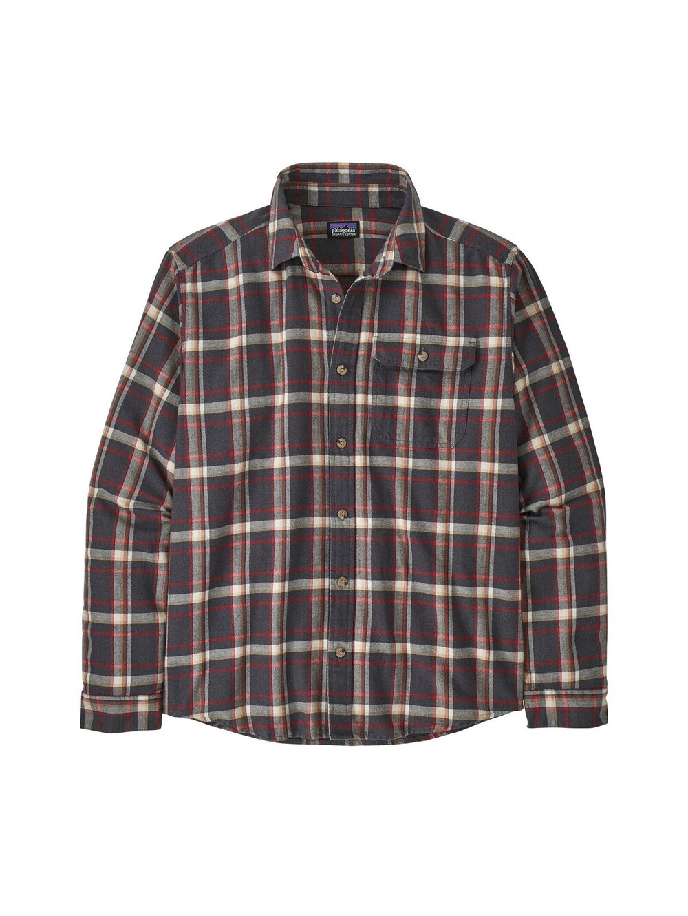 Patagonia Shirt Men’s XXL Brown Plaid Organic Cotton Button Up Casual Camp Gorp